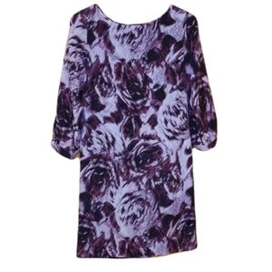 ANN TAYLOR PURPLE LIGHT DRESS SIZE:2
